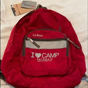 NWT L.L. Bean Diabetic backpack